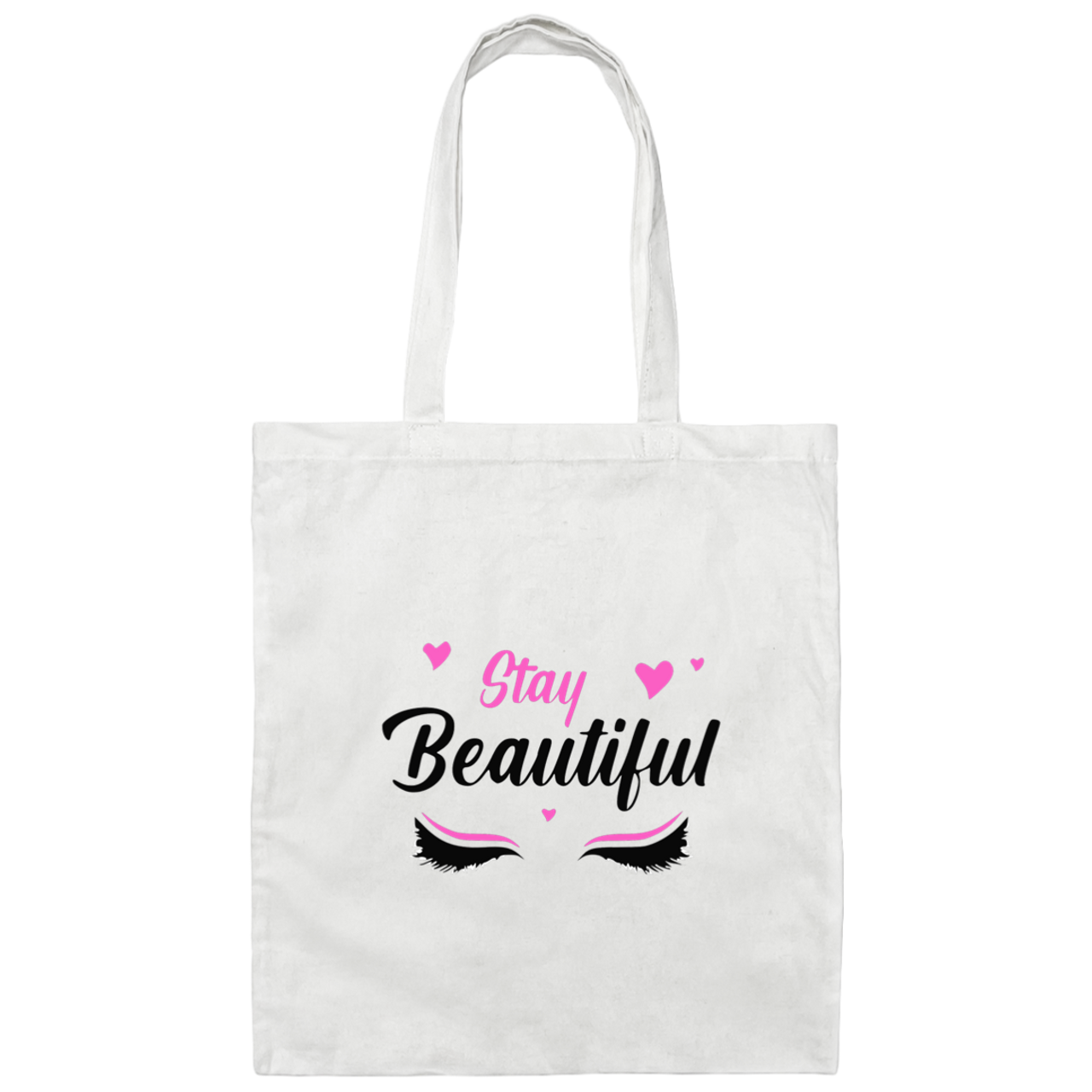 Stay Beautiful BE007 Canvas Tote Bag