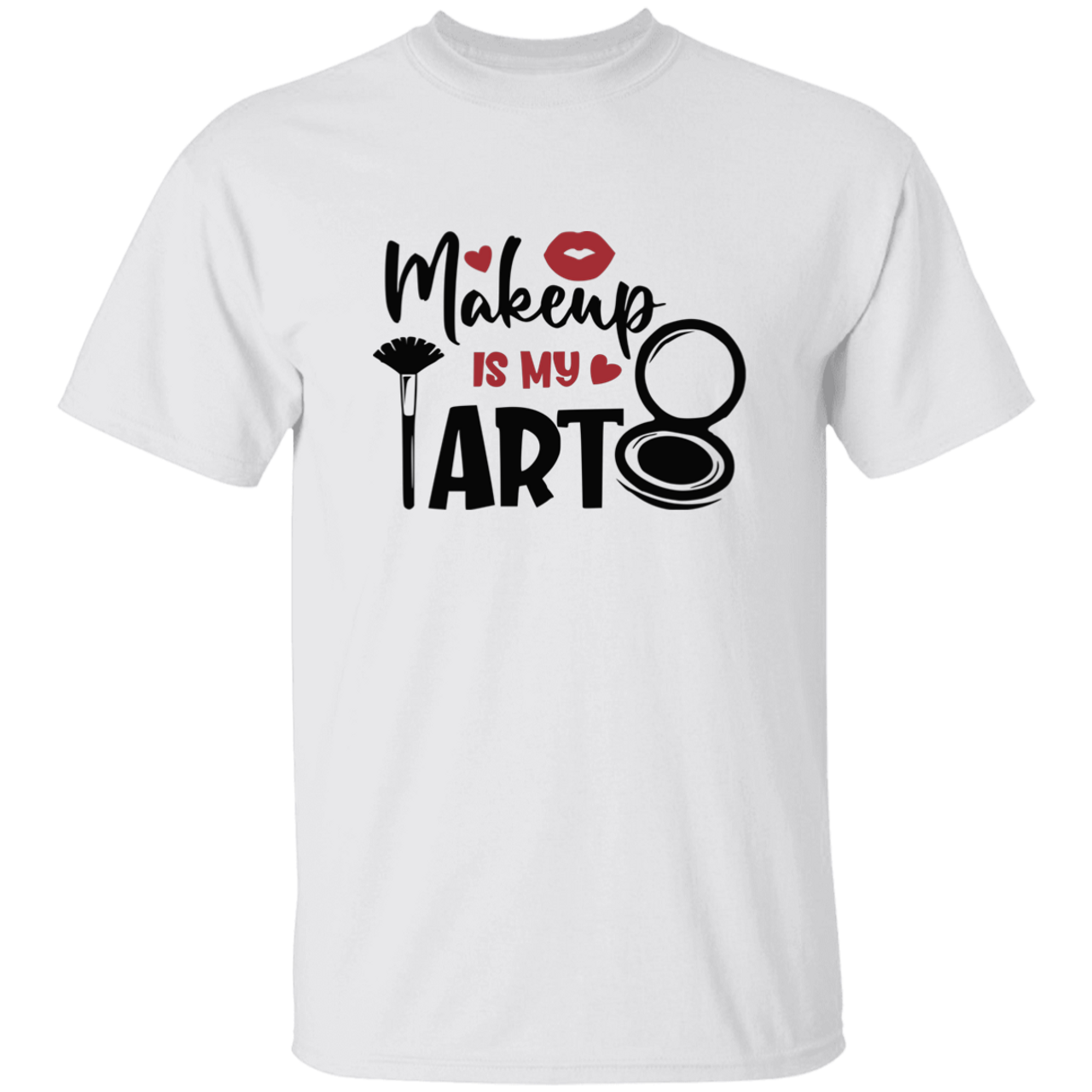 Makeup Is My Art G500 5.3 oz. T-Shirt