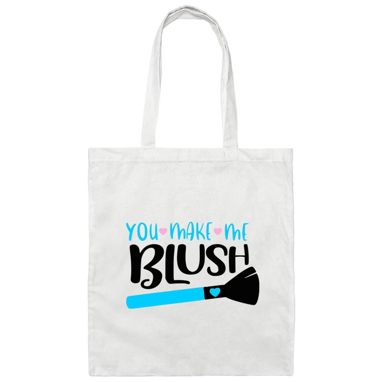 You Make Me Blush BE007 Canvas Tote Bag