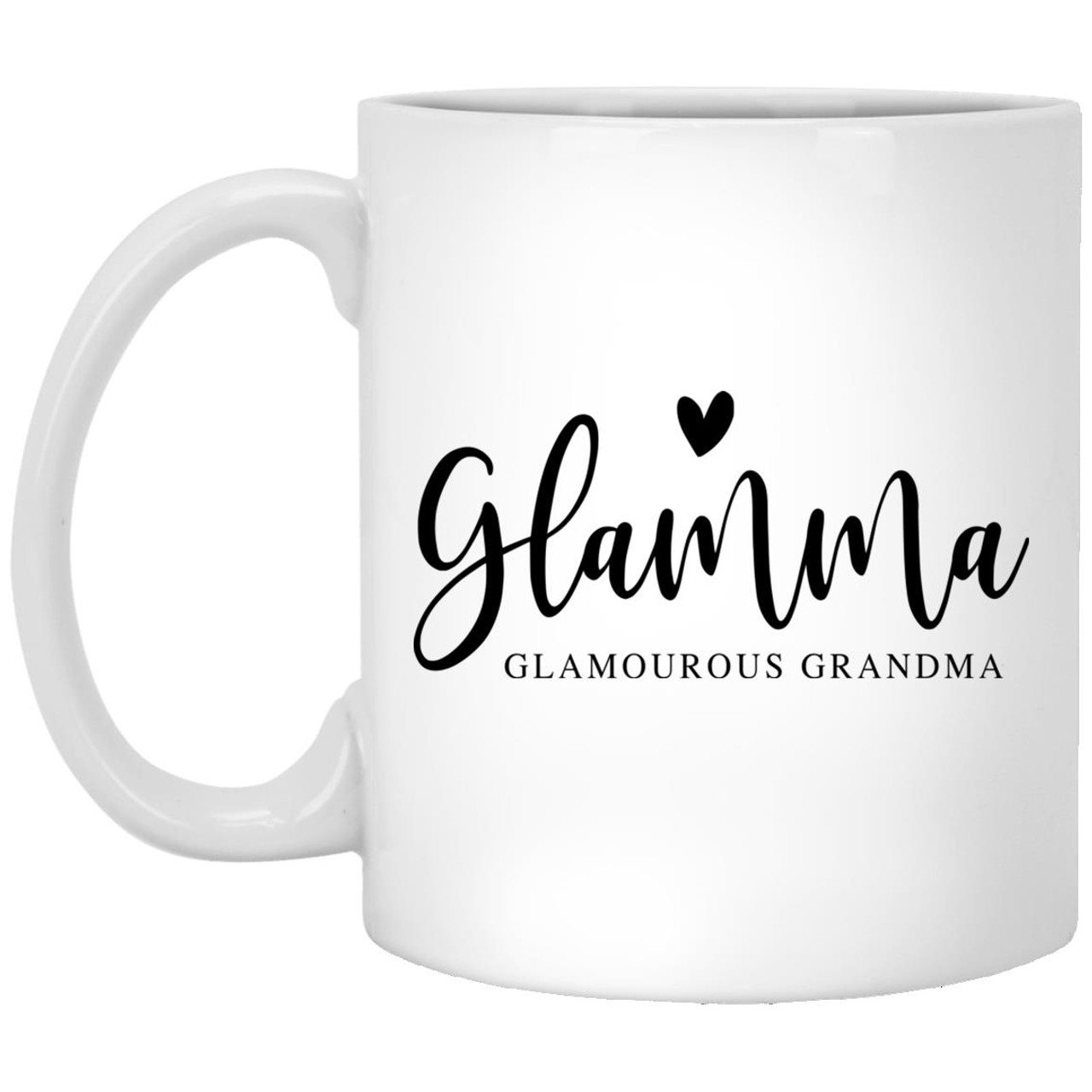 Glamma XP8434 11 oz. White Mug
