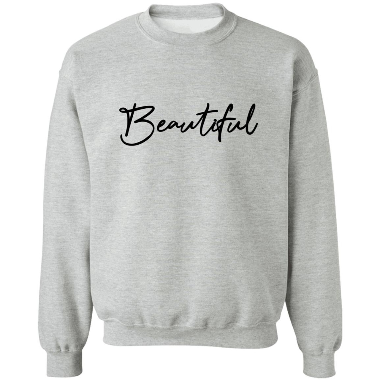 Beautiful G180 Crewneck Pullover Sweatshirt