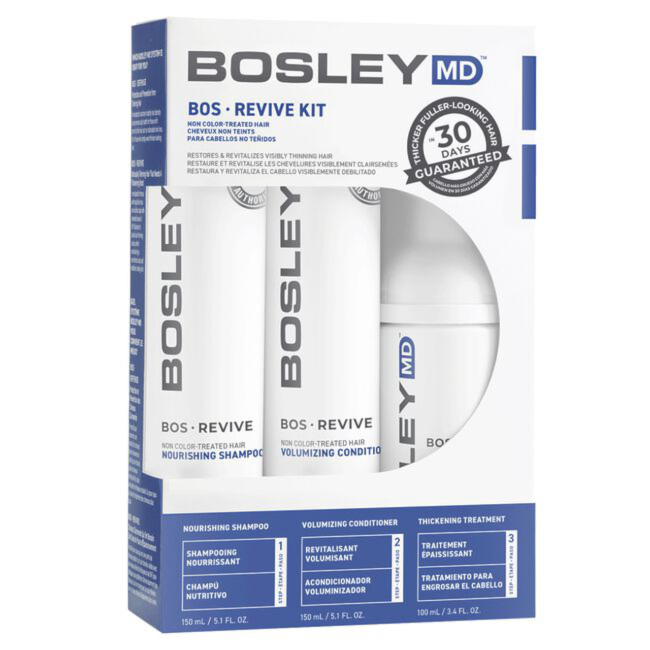 BosleyMD BosRevive Non Color-Treated Hair 30 Day Kit