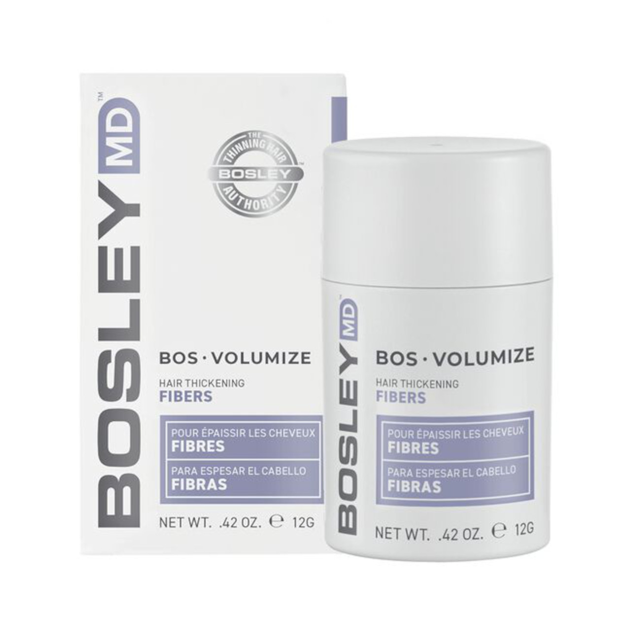 BosleyMD BosVolumize Hair Thickening Fibers