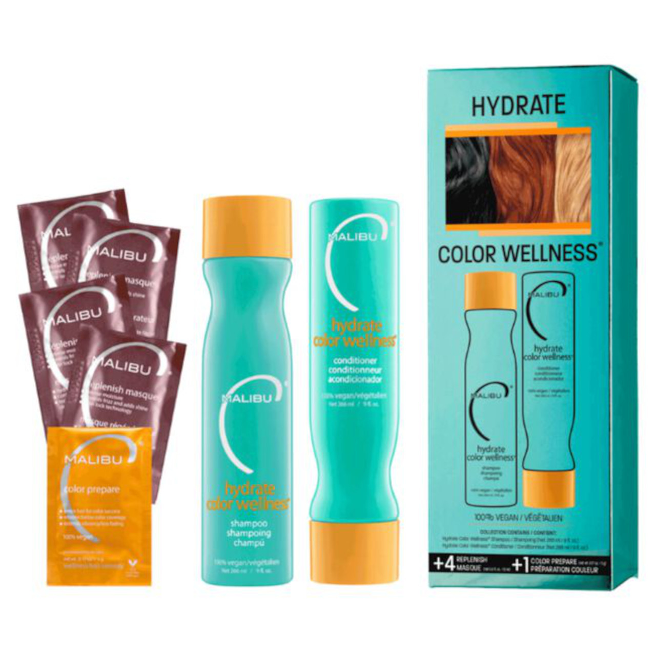 Malibu C Hydrate Color Wellness Collection