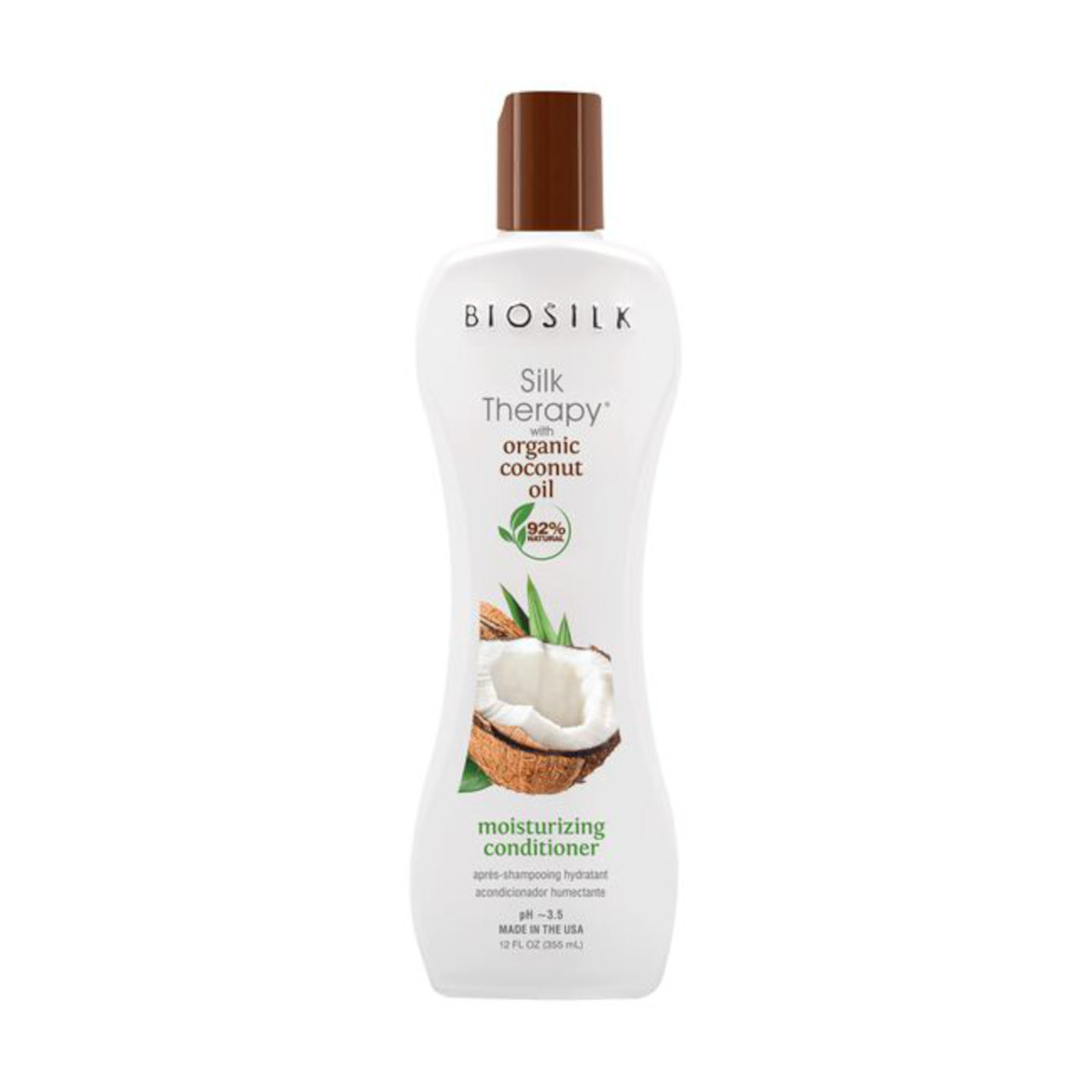 BioSilk Silk Therapy Coconut Oil Moisturizing Conditioner