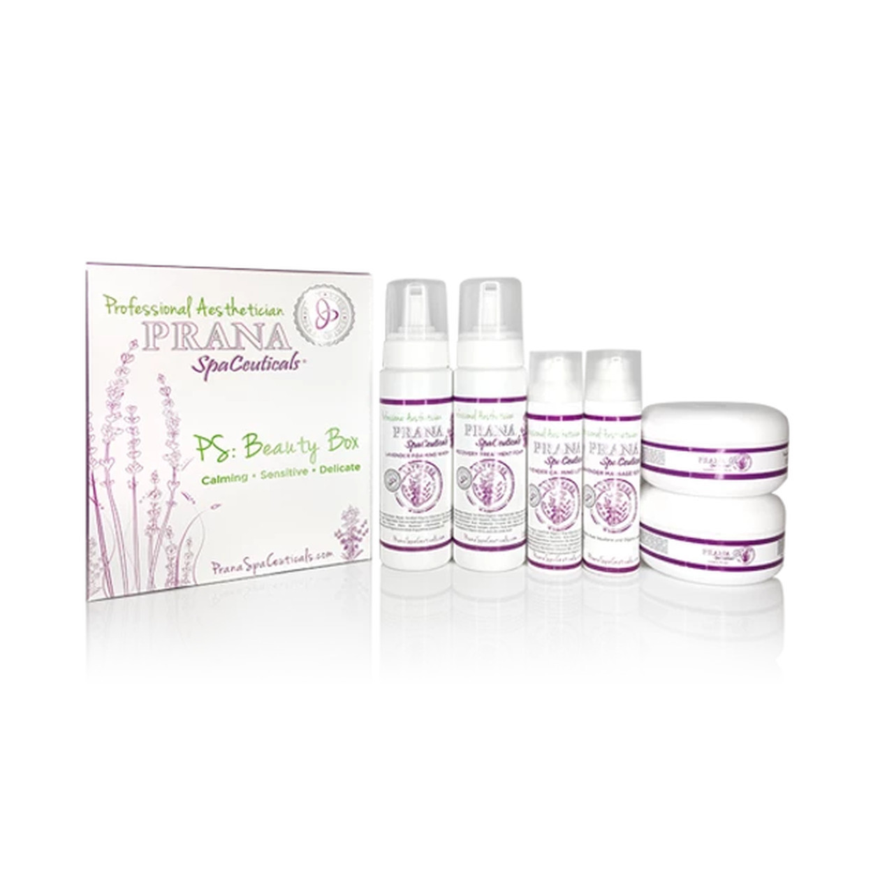 Prana SpaCeuticals Lavender Beauty Box Kit
