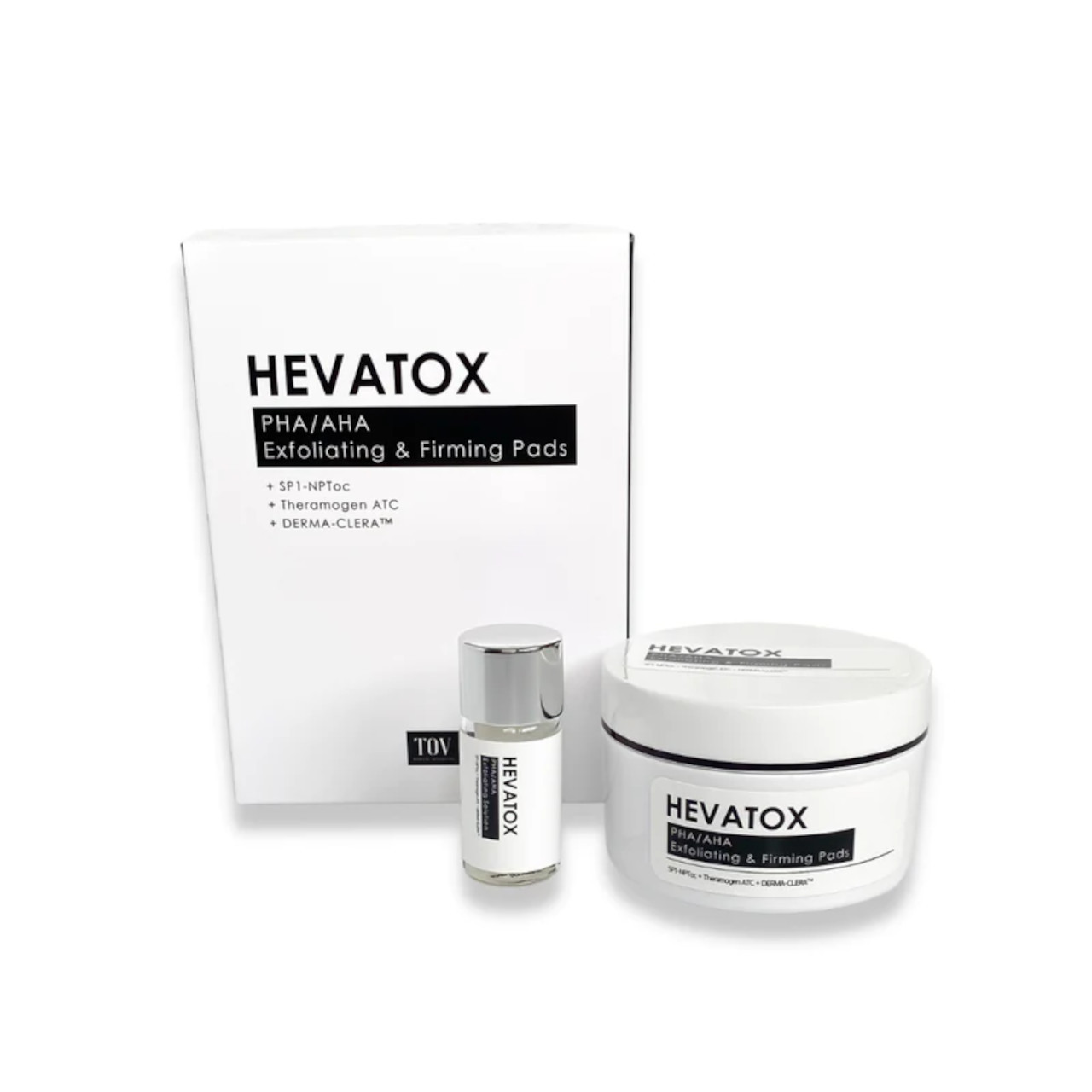 Hevatox Glowmax Daily Skin Renewal System - Exfoliating Pads