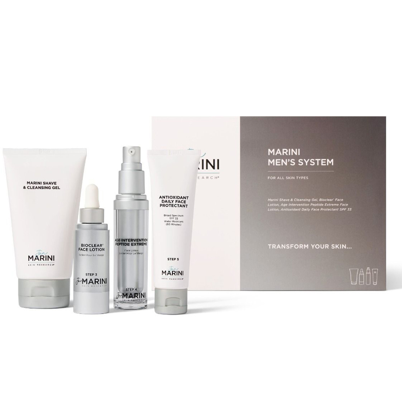 Jan Marini Men's System™ For All Skin Types Set (S0143K.2) (JM01387)