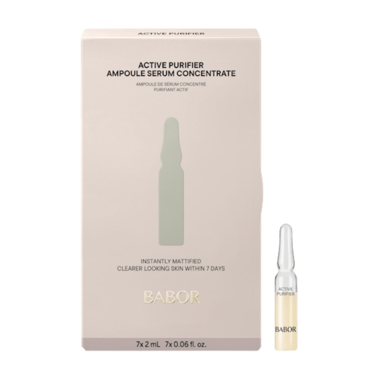 Babor Active Purifier Ampoule Concentrate- 7x 0.06oz