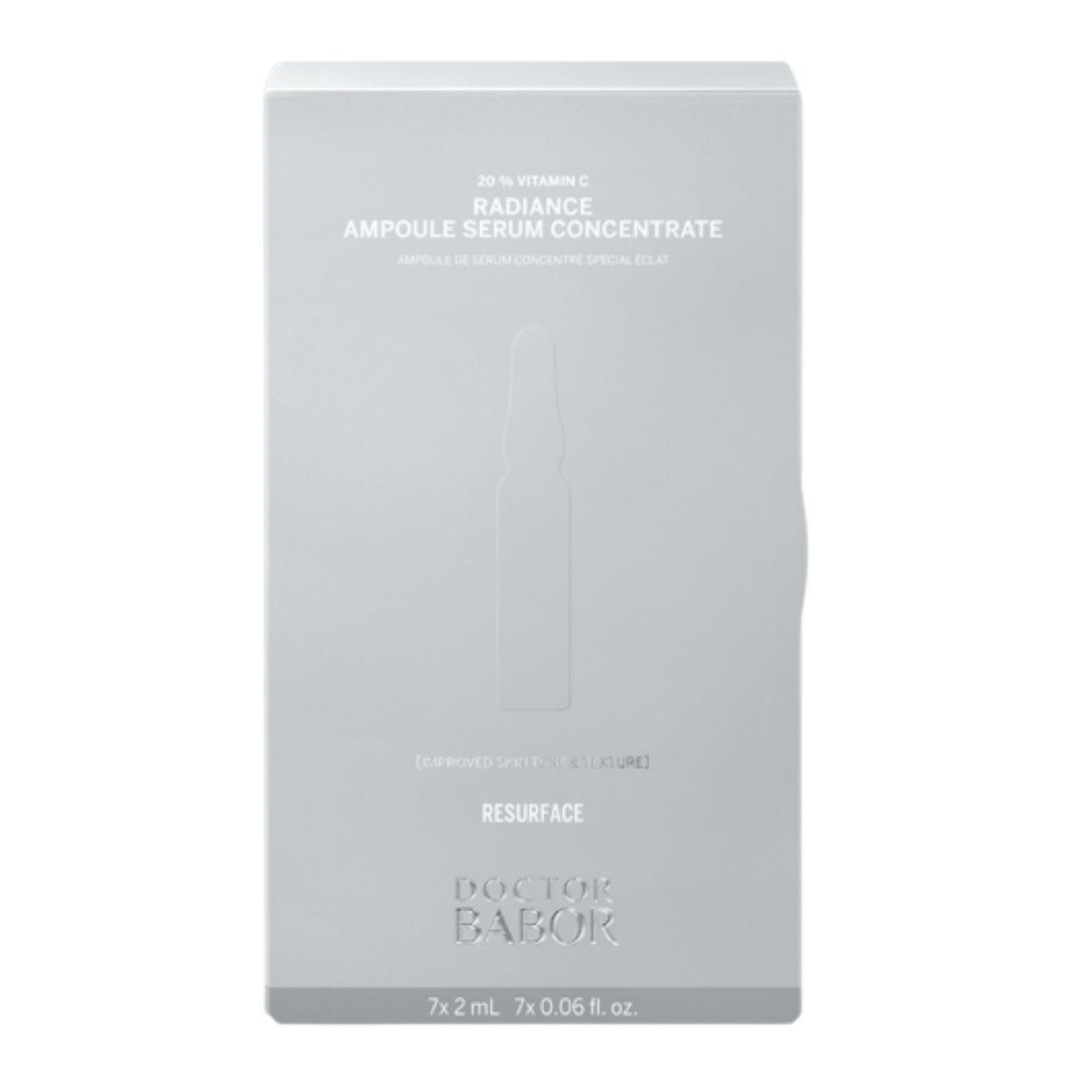 Doctor Babor Radiance Ampoule Serum Concentrate- 7x 0.06oz