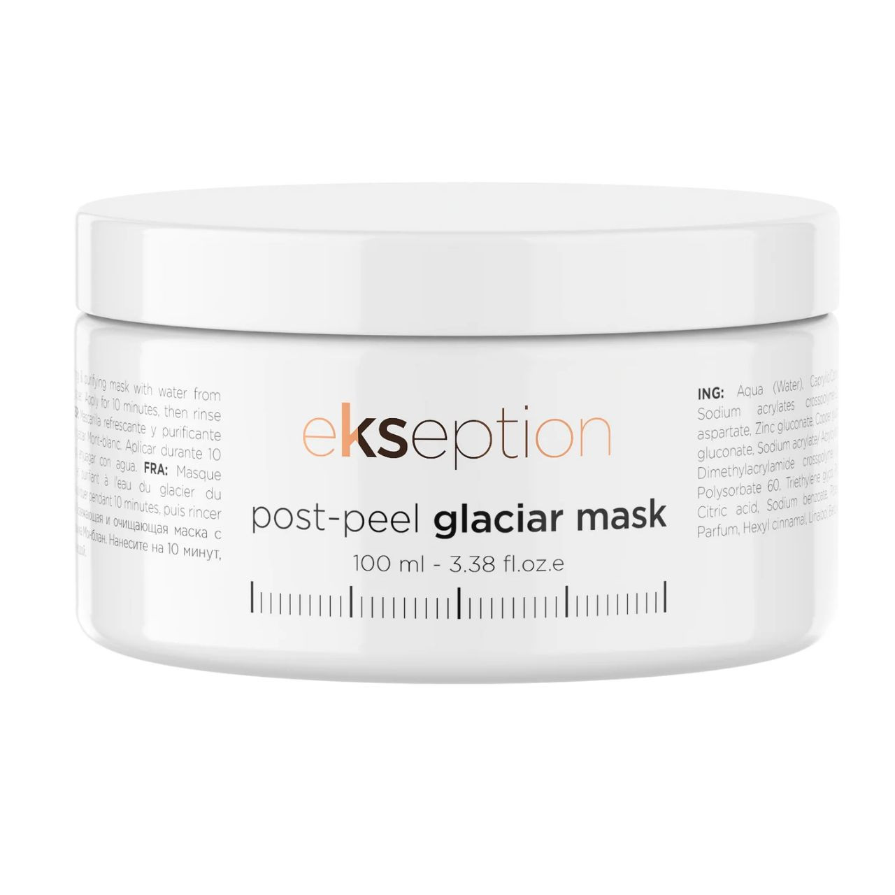 Ekseption Post Peel Glaciar Mask