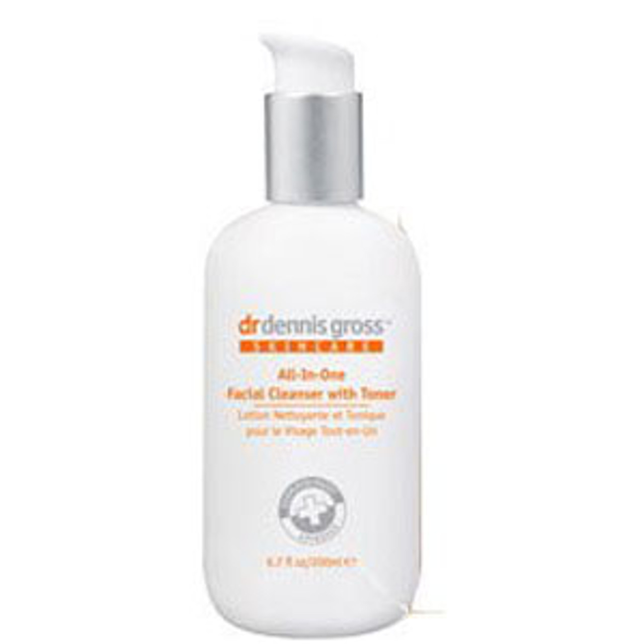 Dr Dennis Gross Skincare All In One Facial Cleanser with Toner, 6.7 oz