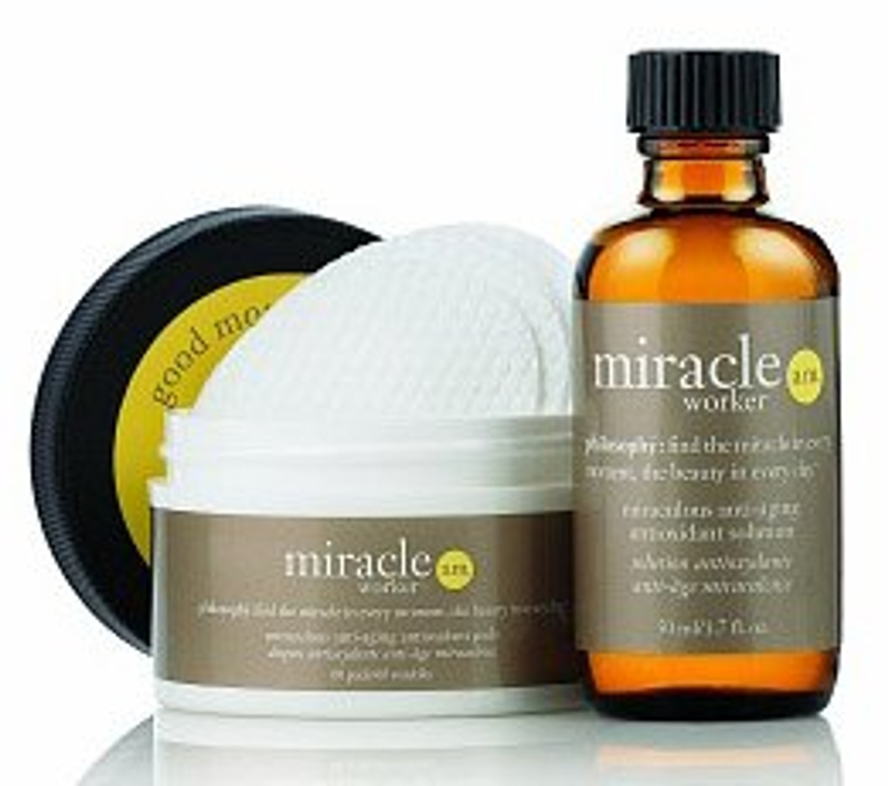 Philosophy A.M. Miracle Worker Miraculous Anti-Aging Antioxidant Pads And Solution - 60 pads - 1.7 oz