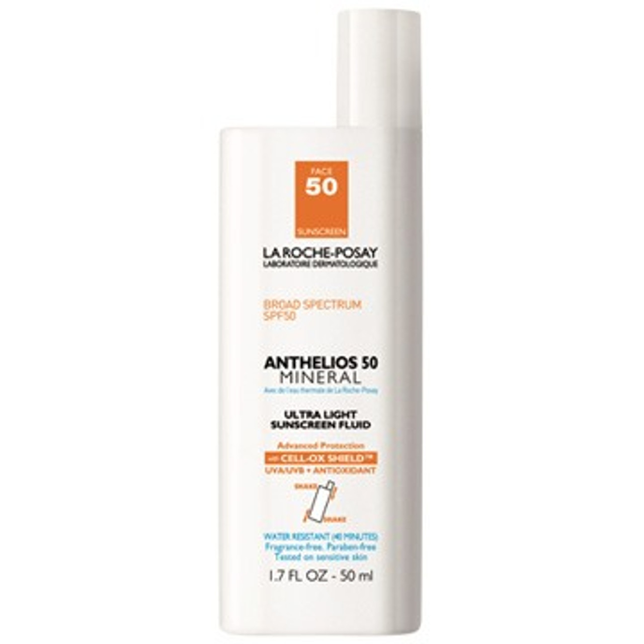 La Roche-Posay Anthelios 50 Mineral Ultra-light Sunscreen Fluid SPF 50 - 1.7 oz (M08624)