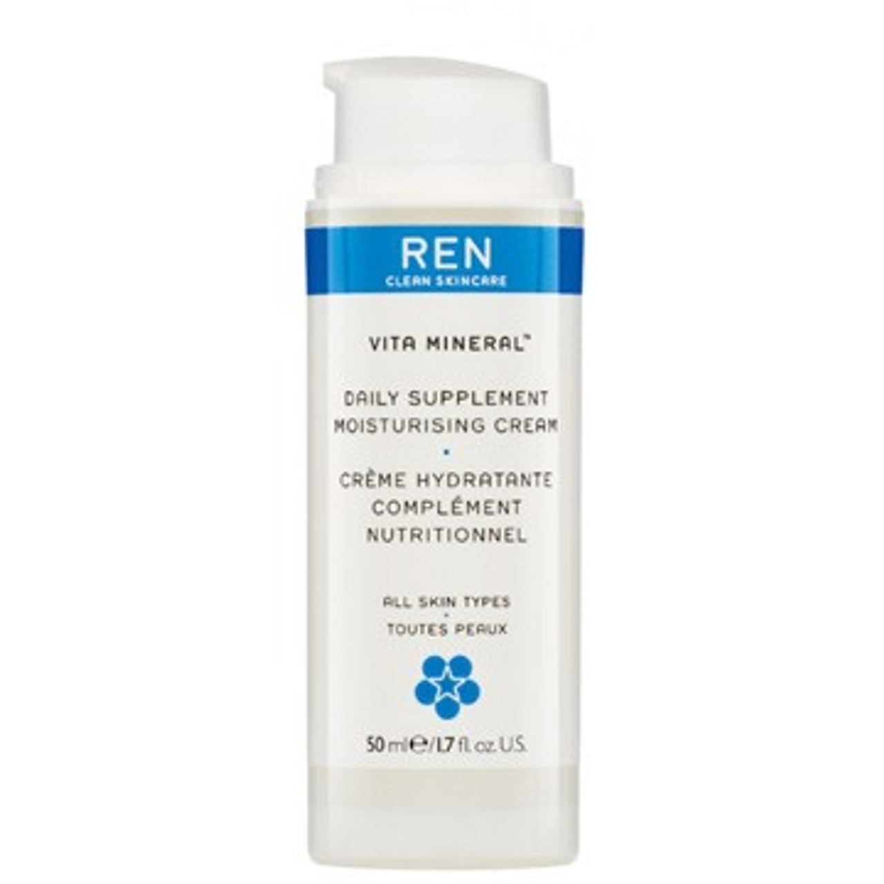 REN Vita Mineral Daily Supplement Moisturising Cream - 1.7 oz (3708)
