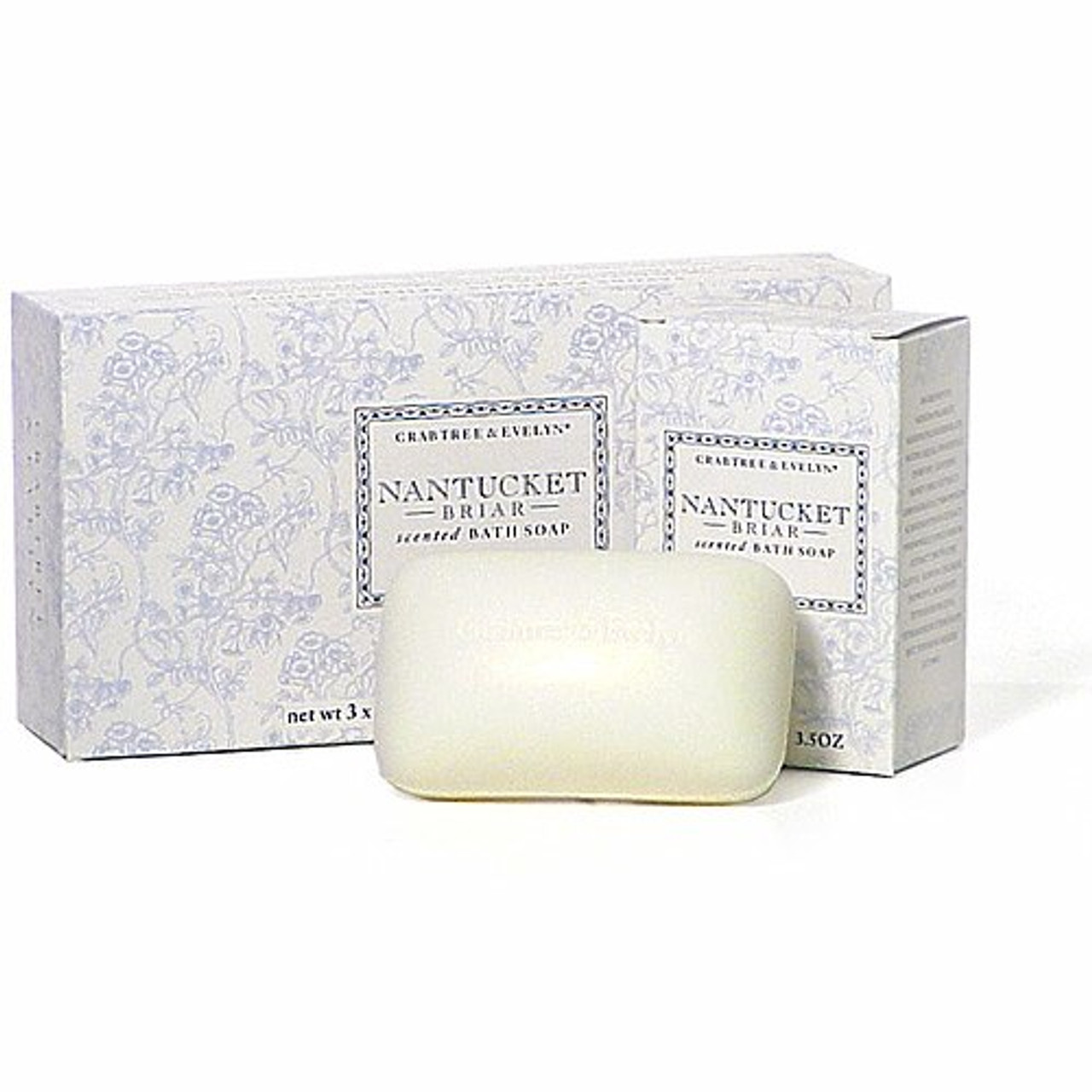 Crabtree & Evelyn Nantucket Briar ???? Soaps, 3 in a box/ 100 g. ea.