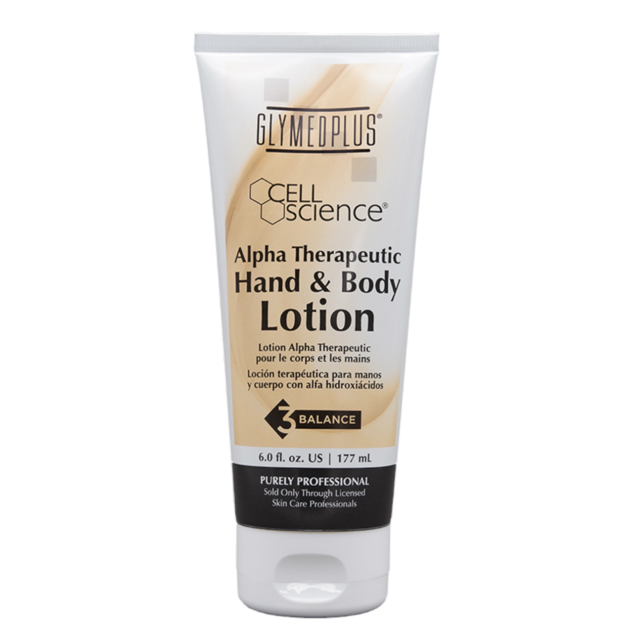 GlyMed Plus Cell Science Alpha Therapeutic Hand and Body Lotion