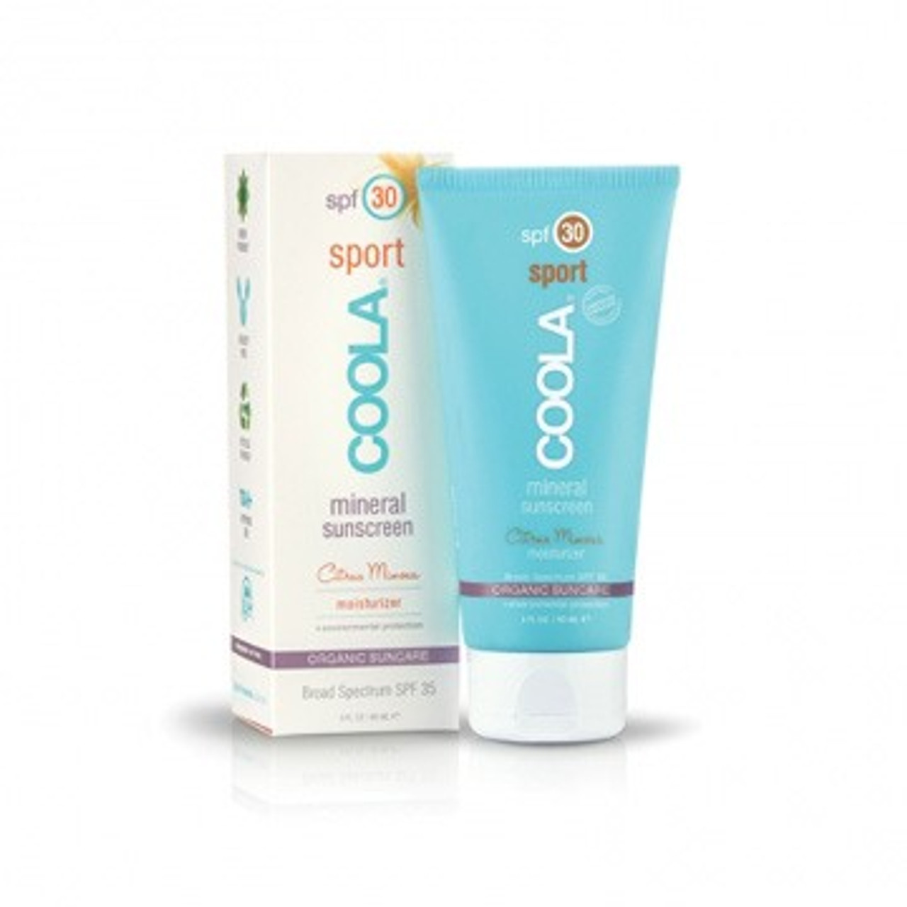 Coola Mineral Sport SPF 30 Citrus Mimosa Moisturizer - 3 oz