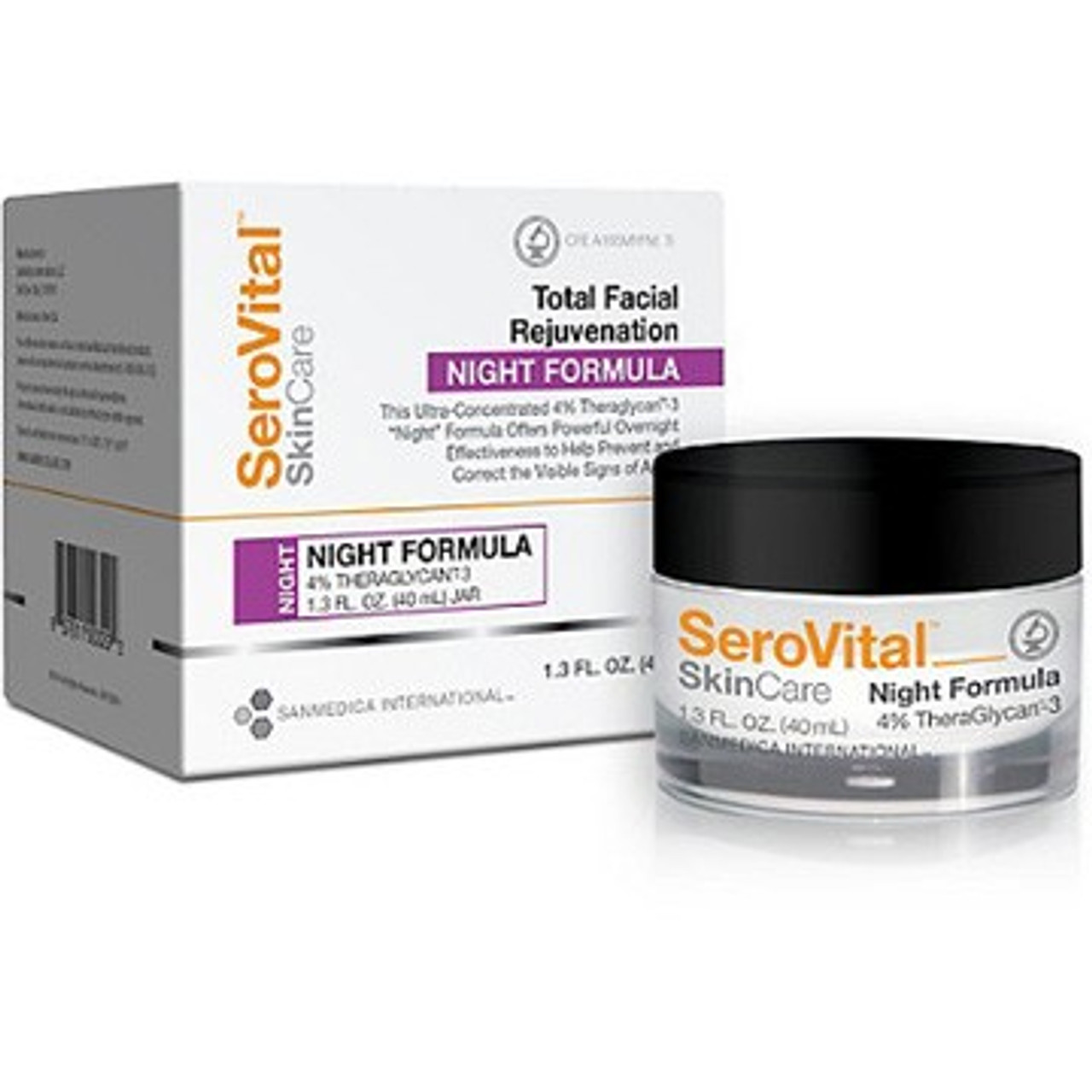 SeroVital Total Facial Rejuvenation Night Formula - 1.3 oz