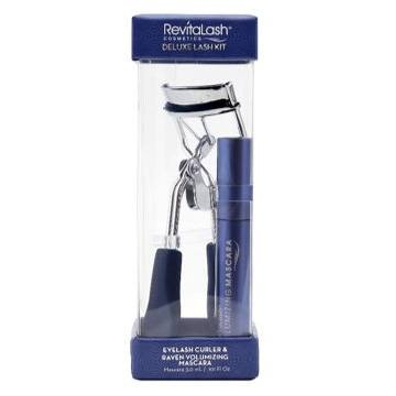 Revitalash Eyelash Curler and Raven Volumizing Mascara Set - 2 pcs