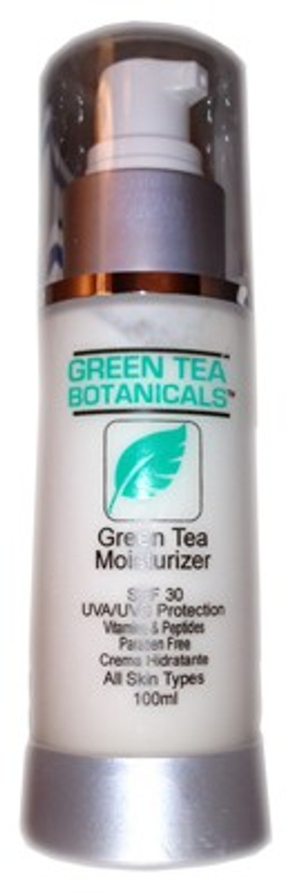 Green Tea Botanicals Moisturizer SPF 30  with Peptides - 3.38 oz