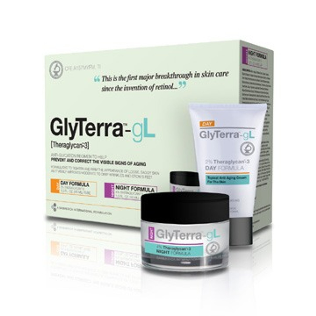 GlyTerra-gL Day & Night Cream Kit - 2 pcs