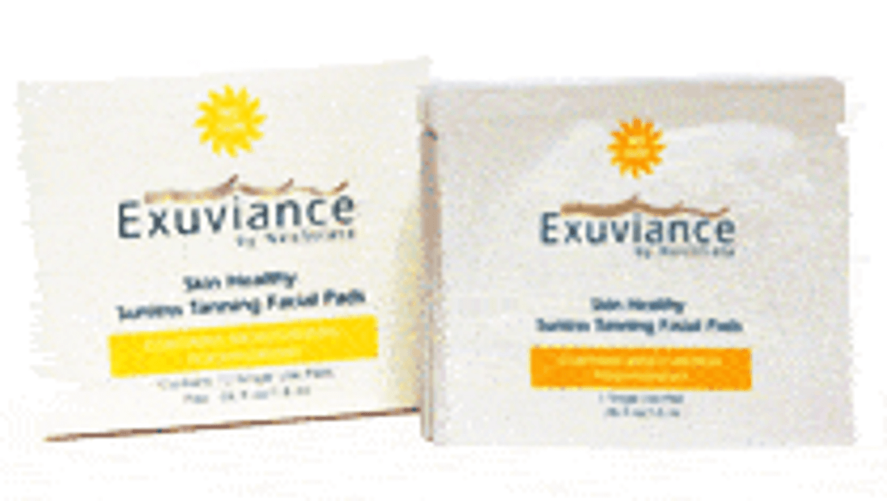 Exuviance Skin Healthy Sunless Tanning Facial Pads, 12 pads