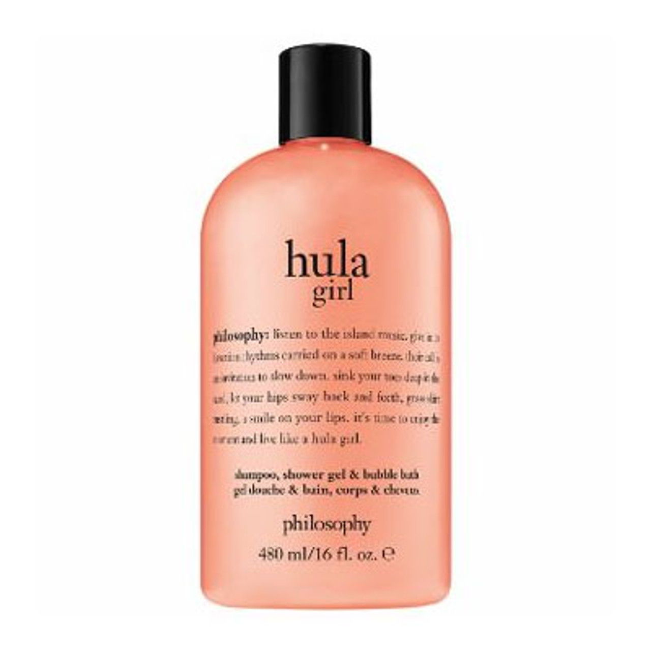 Philosophy Hula Girl Shampoo Shower Gel & Bubble Bath - 16 oz Philosophy Hula Girl Shampoo Shower Gel & Bubble Bath - 16 oz