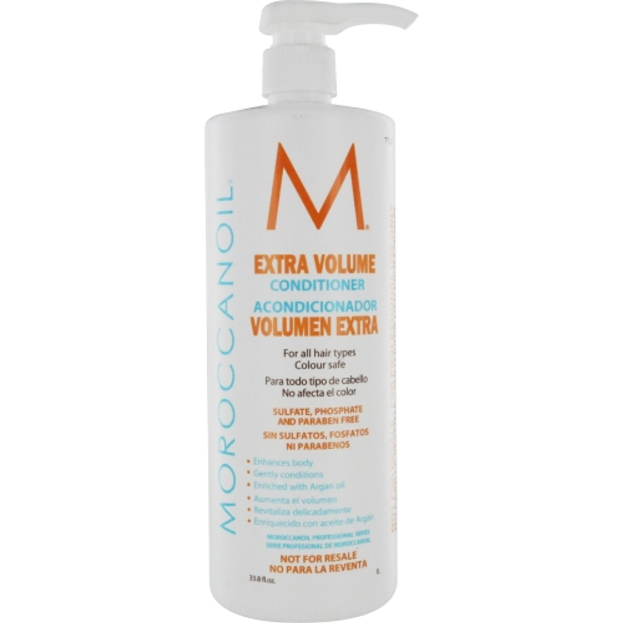 NEW!!Moroccanoil Extra Volume SHAMPOO/CONDITIONER (33.8oz