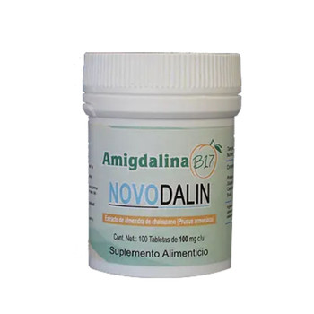 Amigdalin B17 Novodalin 100mg - 100 Tabs