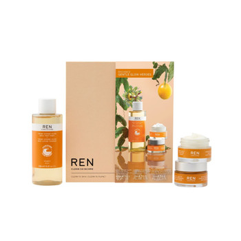 REN Radiance Gentle Glow Heroes Gift Set Trio
