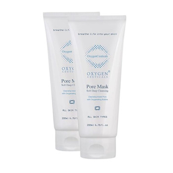 Oxygenceuticals Pore Mask Cleansing Foam - 2 pack