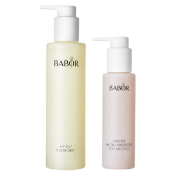 Babor HY-ÖL Cleanser & Phyto HY-ÖL Booster Balancing Set- 2pcs