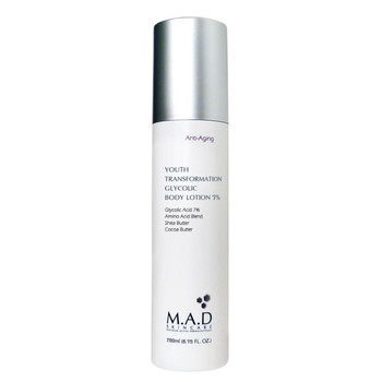 M.A.D Skincare Youth Transformation Glycolic Body Lotion- 6.75