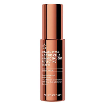 Allies of Skin Vitamin C 20% & Citrus Cells Advanced Light Reflecting Serum- 1oz