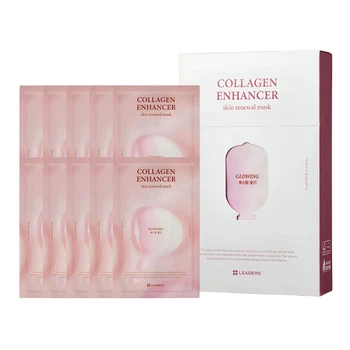 Leaders Cosmetics Skin Renewal Mask Collagen Enhancer- 10 sheets