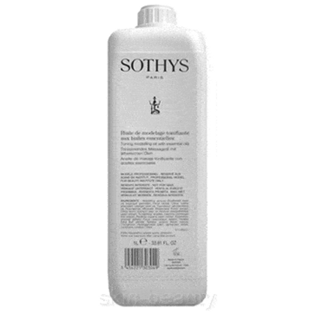 Sothys Toning Modeling Oil wth Essential Oils - 33.81 oz
