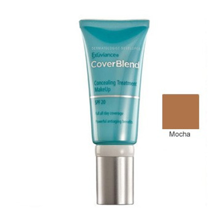 Exuviance CoverBlend Concealing Treatment Makeup SPF 20 - Mocha -1 oz