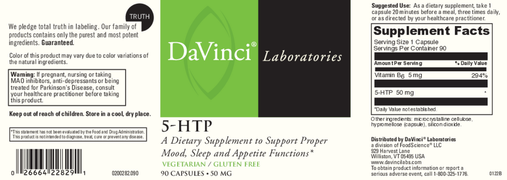 DaVinci Labs 5-HTP