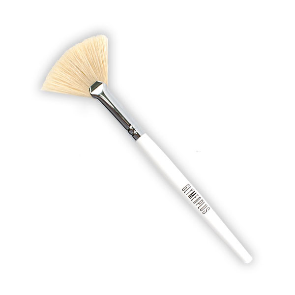 GlyMed Plus White Fan Brush - 6 Inches