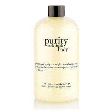 Philosophy Purity Made Simple Body 3-in-1 Shower, Bath & Shave Gel - 16 oz