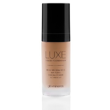 GloMinerals Luxe Liquid Foundation - 1 oz - Truffle