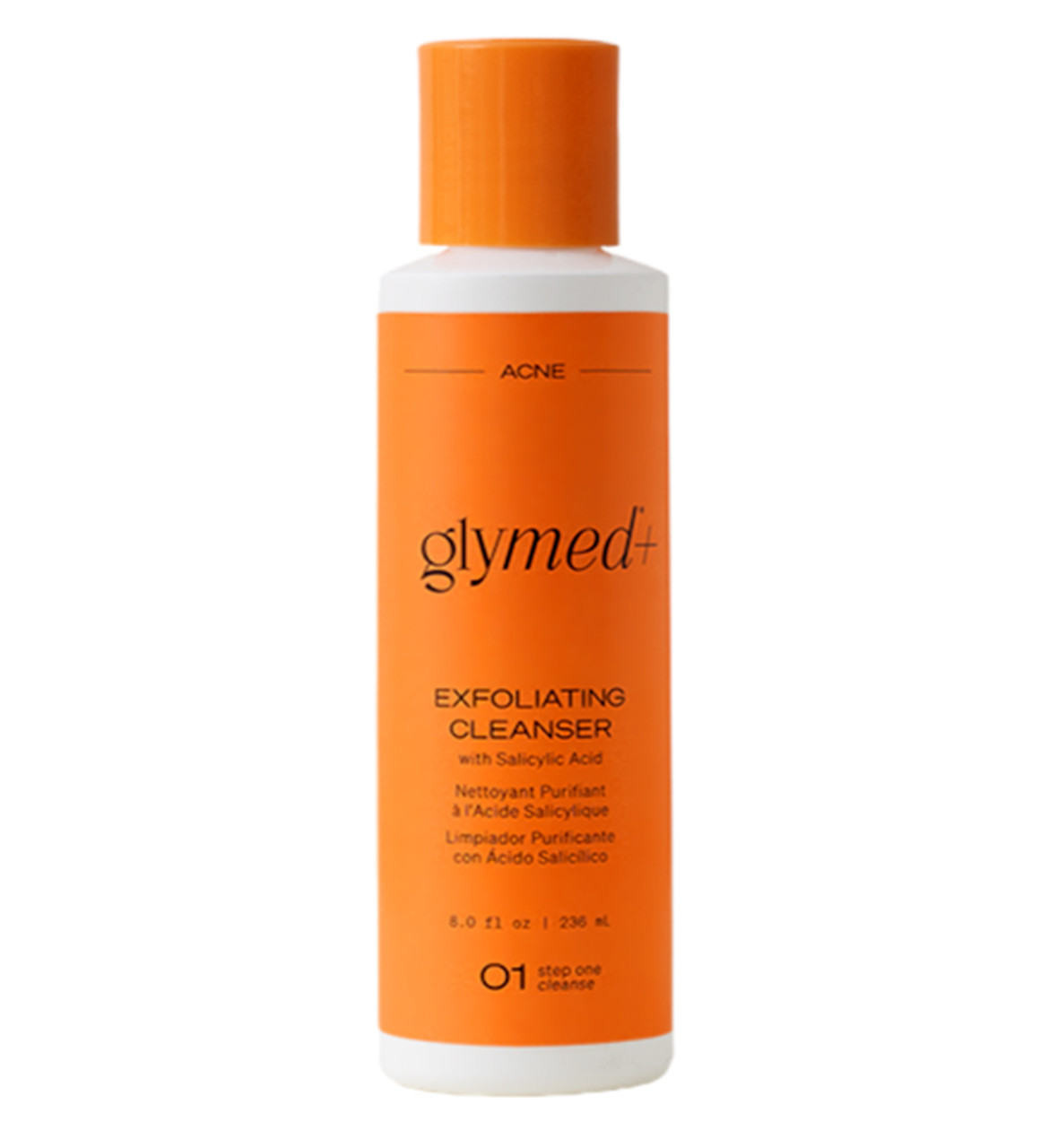 GlyMed Plus Exfoliating Cleanser with Salicylic Acid  - 8 oz