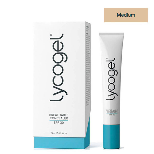 Lycogel Breathable Concealer SPF 30 - Medium - 0.25 oz