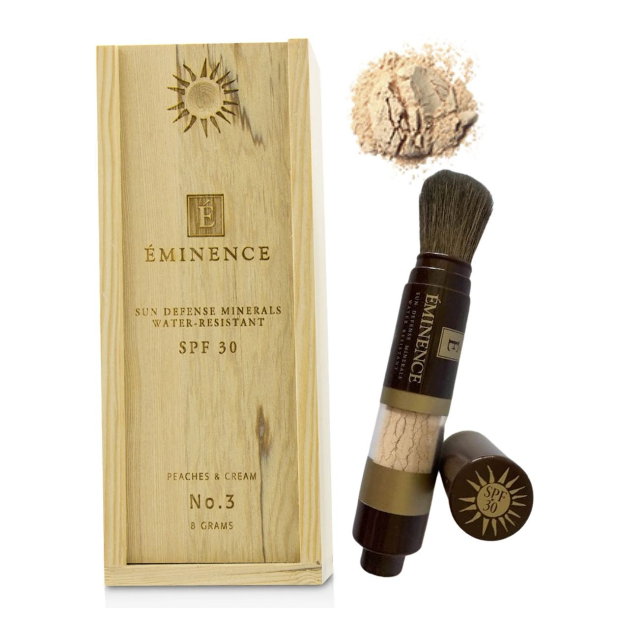 Eminence Organic Mineral Sun Defense SPF 30 - Peaches & Cream No. 3 - .28 oz