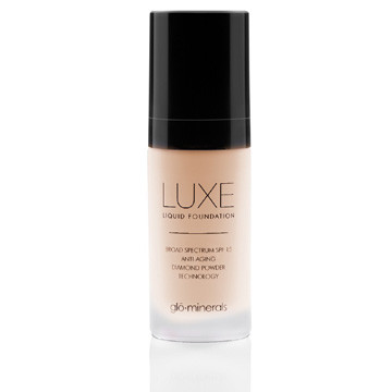 GloMinerals Luxe Liquid Foundation - 1 oz - Porcelain