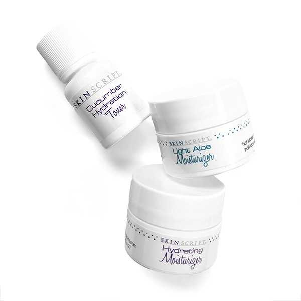 3 Skin Script Free Samples - Limit One Package per Order