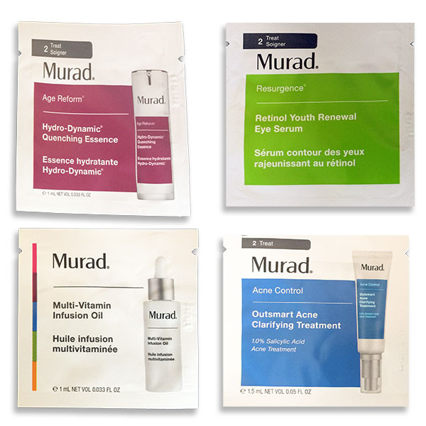 Murad Free Samples - Limit One Package Per Order