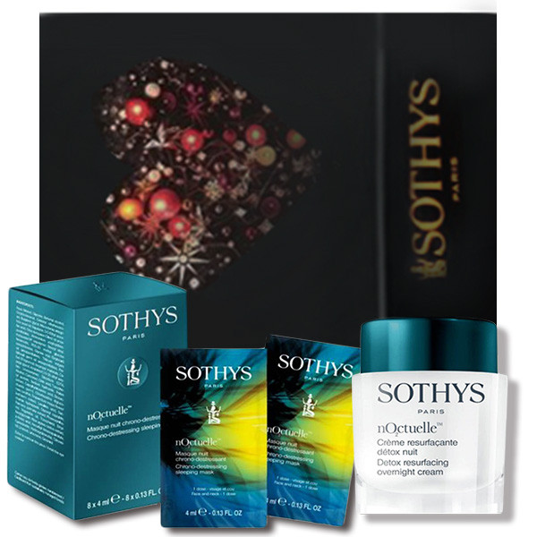 Sothys Noctuelle Detox Skin Duo with Limited Edition Box - 3 pcs