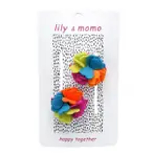 Alyssa Flower Hair clips 2pk Alyssa Flower Hair clips 2pk